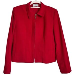 Size 6 Elliot Lauren Red Vintage Jacket